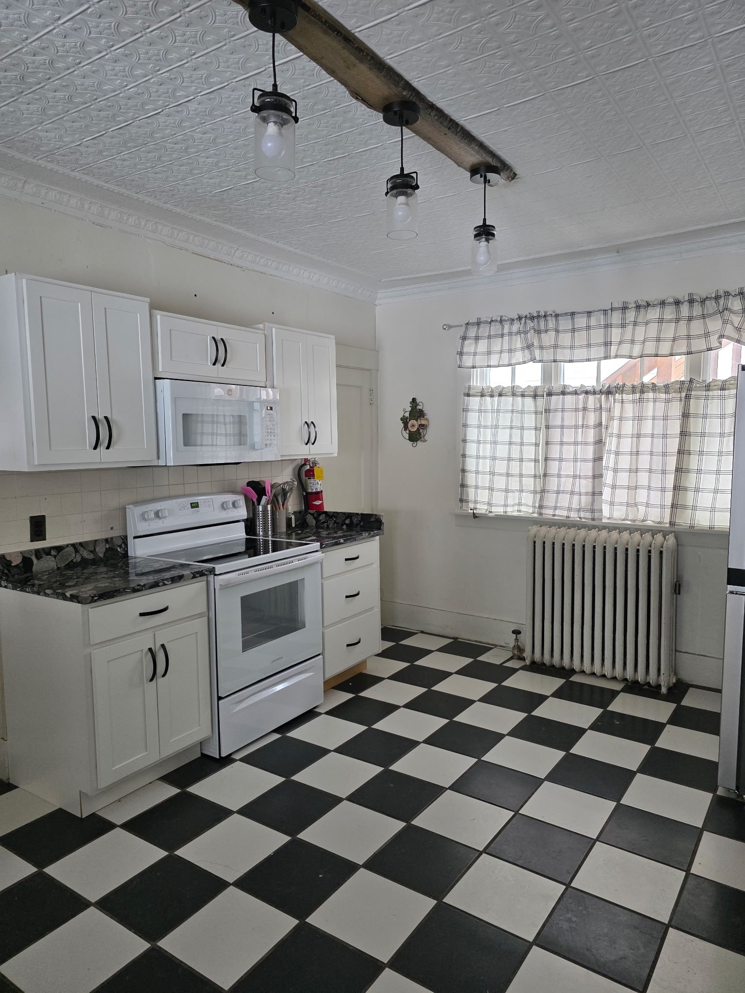 Kitchen inside the main house.